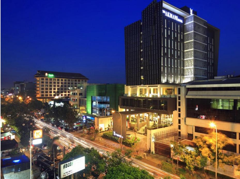 Akmani Hotel Jakarta Bagian luar foto